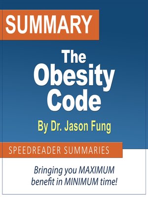 cover image of Summary of the Obesity Code by Dr. Jason Fung